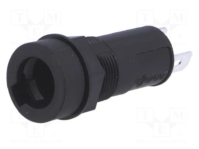 Fuse holder; 5x20mm; 6.3A; 250V; on panel; Cutout: Ø12.7mm LITTELFUSE 82000000005
