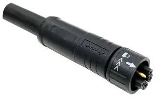 CIRCULAR CABLE, 5P RCPT-FREE END, 2M AG-05BFGM-QL8G02