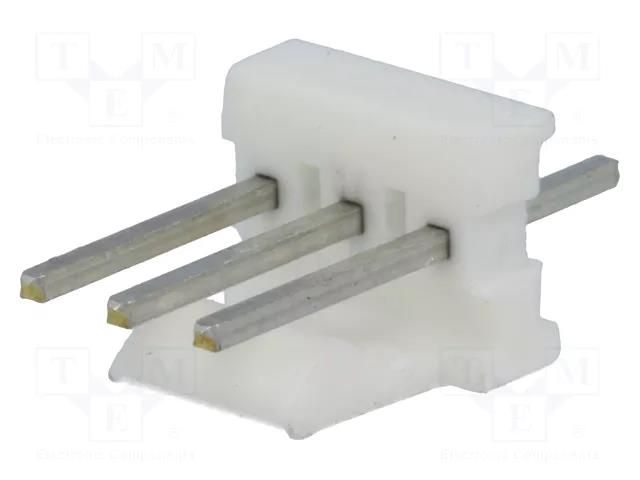Connector: wire-board; socket; male; PIN: 3; MTA-100; straight; THT TE Connectivity 640456-3