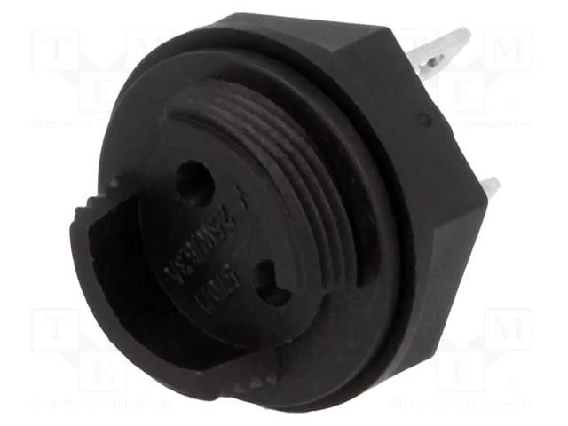Fuse holder; TE5,TR5; 6.3A; 250V; on panel; -40÷85°C LITTELFUSE 57000000001