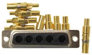 COMBO D-SUB CONN, PLUG, DB-5W5, PANEL 682M5W5103L001