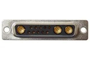 COMBO D-SUB CONN, RCPT, DB-13W3, TH 683M13W3203L001