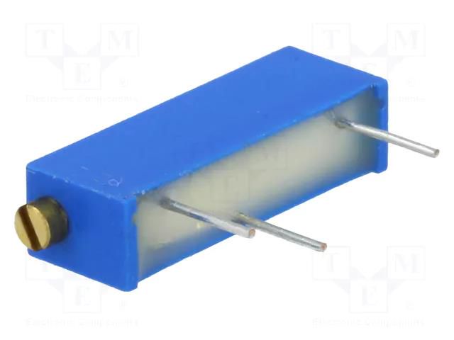 Potentiometer: mounting; multiturn; 10Ω; 750mW; No.of el.turns: 15 VISHAY 43P10R