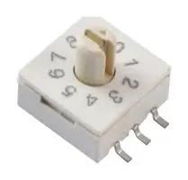 ROTARY CODED SW, BCD, 0.1A, 50VDC, SMD 221AMA10R