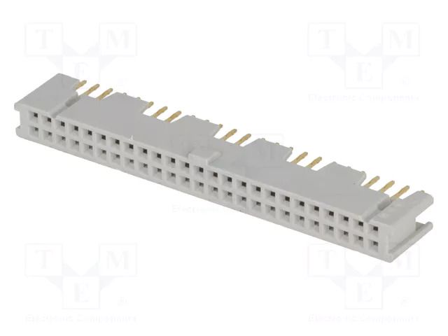 Connector: IDC; socket; female; PIN: 50; straight; 3A; THT; 2.54mm 3M 3M-8550-4500PL