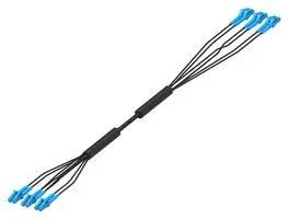 FIBRE OPTICS, LC-LC DUPLEX, 6FO, 50M 5-2835695-0
