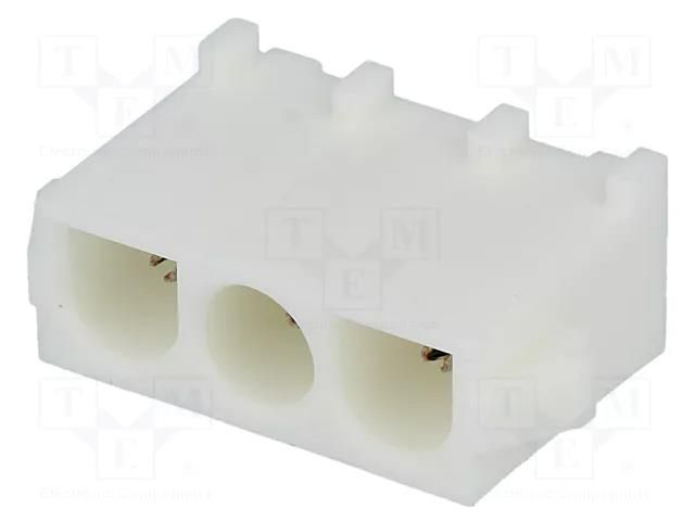 Connector: wire-board; socket; male; PIN: 3; Universal MATE-N-LOK TE Connectivity 350789-1