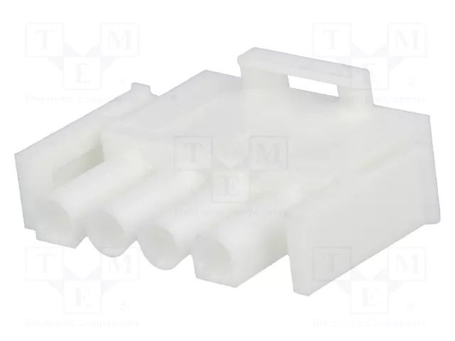 Connector: wire-wire/PCB; plug; male/female; PIN: 4; 600V; 6.35mm TE Connectivity 350779-1