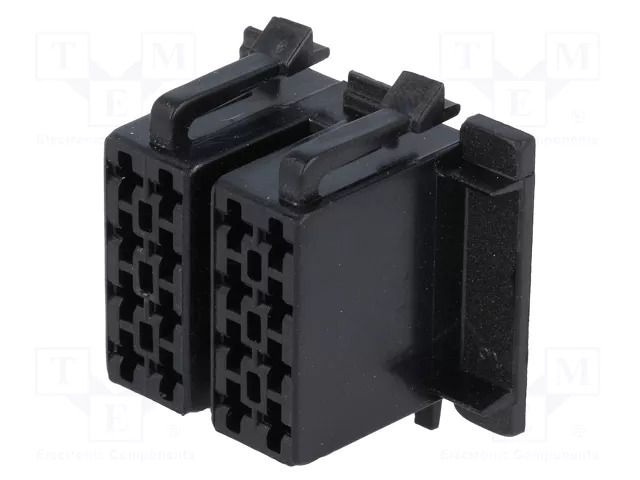 Connector housing; plug; ISO; PIN: 16 4CARMEDIA 331432