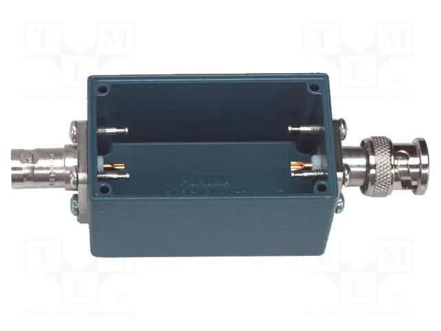 Case; blue; BNC x2,male,female; 500V; 50Ω POMONA POM-3231