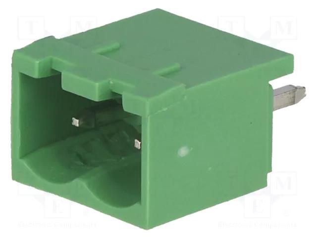 Pluggable terminal block; 5mm; ways: 2; straight; socket; male DEGSON ELECTRONICS 2EDGVC-5.0-02P14