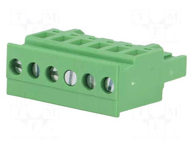 Connector: pluggable terminal block; plug; female; 2EDGKA; 10A DEGSON ELECTRONICS 2EDGKA-5.08-06P