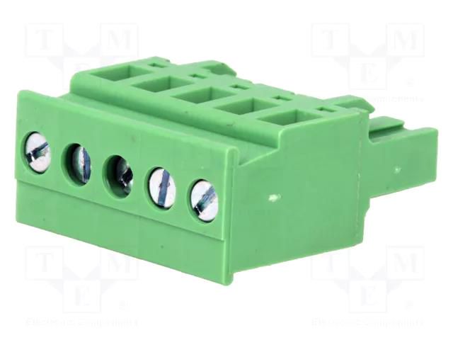 Connector: pluggable terminal block; plug; female; 2EDGKA; 10A DEGSON ELECTRONICS 2EDGKA-5.08-05P