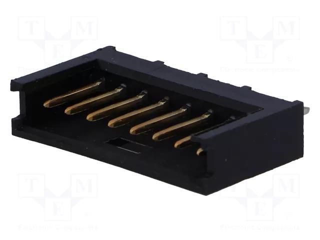 Connector: wire-board; socket; male; PIN: 8; AMPMODU MOD II; THT TE Connectivity 280373-2