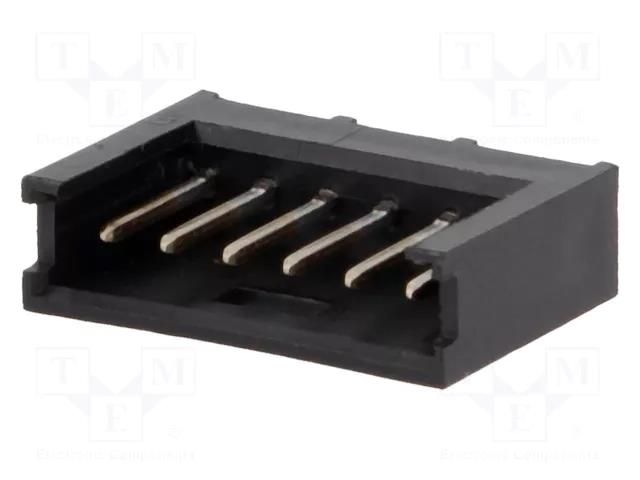 Connector: wire-board; socket; male; AMPMODU MOD II; 2.54mm; PIN: 6 TE Connectivity 280372-2