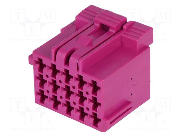 Connector: rectangular; plug; female; JPT; PIN: 15; for cable; 5mm TE Connectivity 1-967623-1