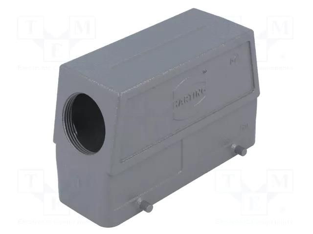 Enclosure for connectors: HDC; size 24B; for cable; Han® B; IP65 HARTING 19300240527