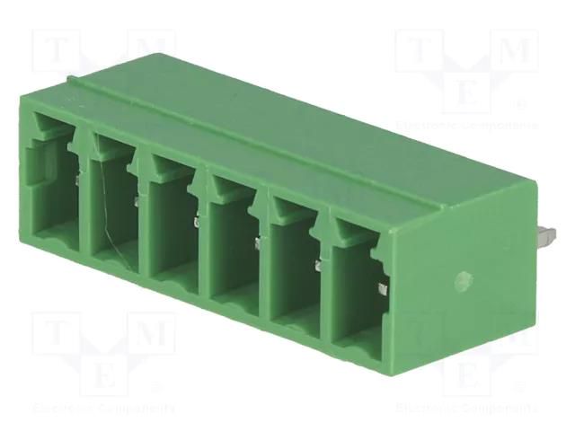 Connector: pluggable terminal block; socket; male; 7A; 250V; PIN: 6 DEGSON ELECTRONICS 15EDGVC3.81-06P