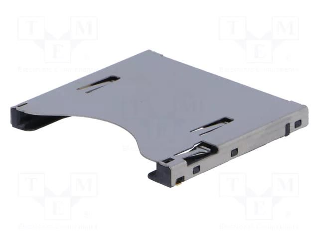 Connector: for cards; SD; push-push; SMT; gold-plated ATTEND 104D-TCA0-R03