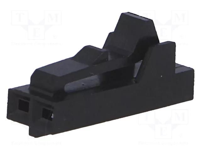 Connector: wire-wire/PCB; plug; female; PIN: 2; AMPMODU MTE; 2.54mm TE Connectivity 104257-1