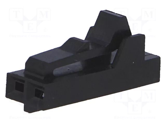 Connector: wire-wire/PCB; plug; female; PIN: 2; AMPMODU MTE; 2.54mm TE Connectivity 104257-1