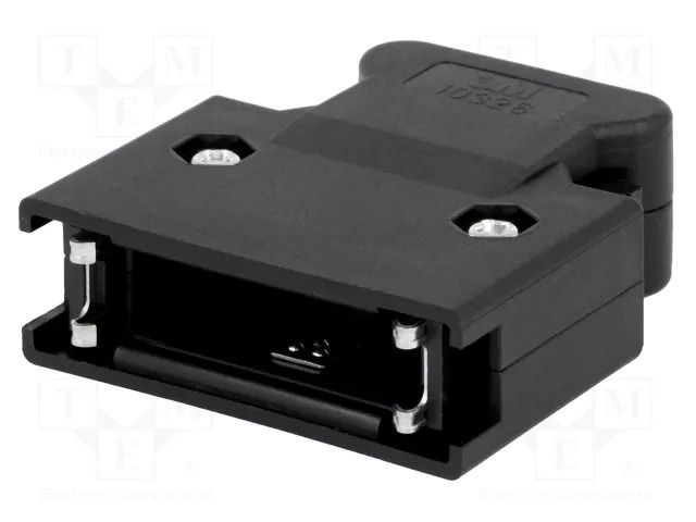 Plug case; PIN: 26; Locking: latch; for cable; Mini D Ribbon 3M 10326-52F0-008