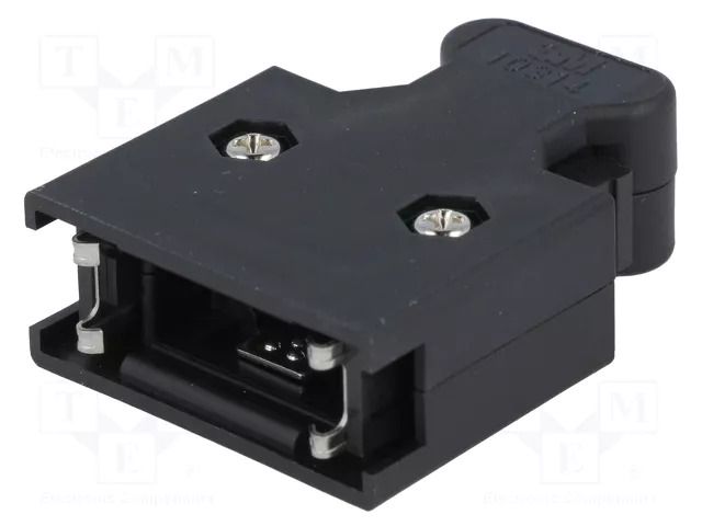 Plug case; PIN: 14; Locking: latch; for cable; Mini D Ribbon 3M 10314-52F0-008