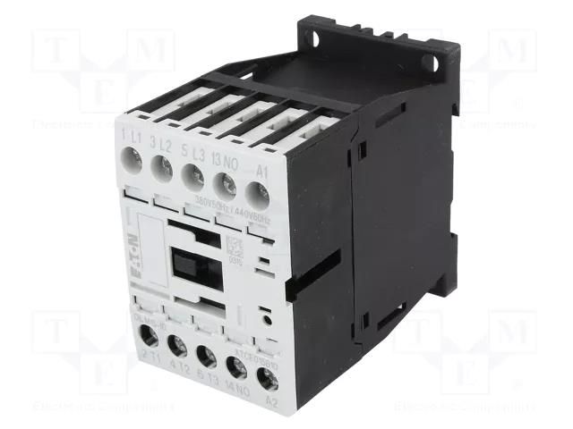 Contactor: 3-pole; NO x3; Auxiliary contacts: NO; 400VAC; 15A; 690V EATON ELECTRIC DILM15-10-400VAC