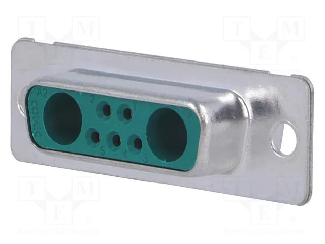 Connector: Special D-Sub; PIN: 7(2+5); plug; female; for cable CONEC DHPS15F-7/2