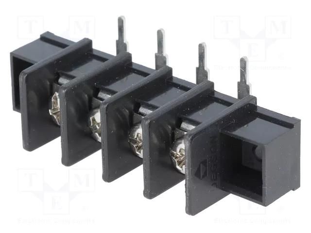 Connector: PCB terminal block; terminal; 32A; 750V; angled 90° DEGSON ELECTRONICS DG45R-A-04P-13