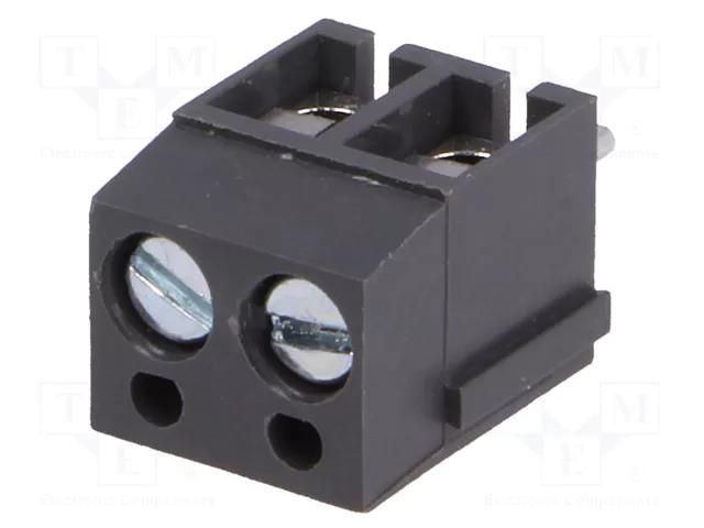 Connector: PCB terminal block; terminal; 24A; 250V; angled 90° DEGSON ELECTRONICS DG300-5.0-2P11
