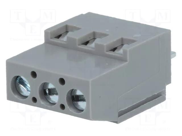 Connector: PCB terminal block; terminal; 20A; 300V; angled 90° DEGSON ELECTRONICS DG129-5.0-3P11