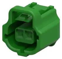 AUTOMOTIVE HOUSING, PLUG, 2POS, GREEN 2822362-4