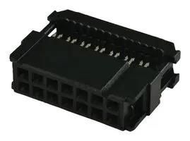 IDC CONN, RCPT, 14POS, 2ROW, 2.54MM 1658620-2