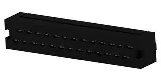 IDC CONN, 26POS, 2ROW, 2.54MM 1-746610-6