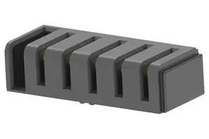 BATT CONN RCPT ASSY, PHOS BRONZE, 5 POS 5787590-1