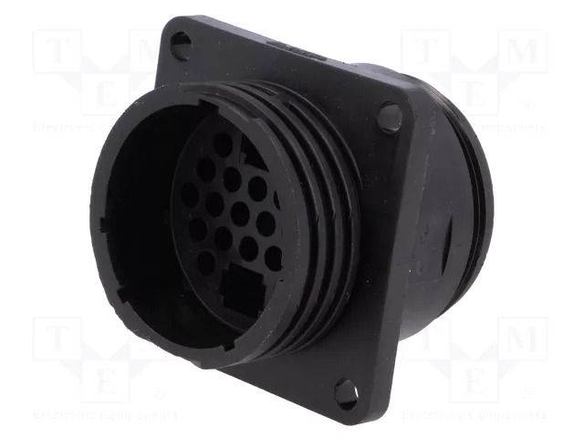 Connector: circular; socket; male; PIN: 22(2+20); w/o contacts TE Connectivity CPC-206613-1