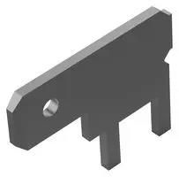 PCB TERMINAL, 4.75MM X 0.51MM, BRASS 1217062-1