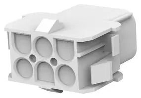 CONN HOUSING, RCPT, 6POS, 6.35MM 1586860-1