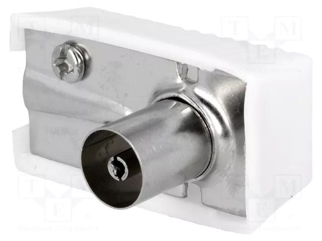 Connector: coaxial 9.5mm (IEC 169-2); plug; female; for cable GOOBAY COAX-SOCKET