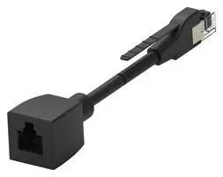 ENET CABLE, CAT5E, RJ45 PLUG-JACK, 250MM 2159658-1