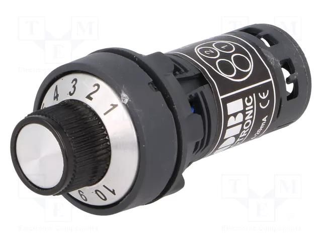 Potentiometer; 22mm; CM22; -25÷70°C; Ø22.5mm; IP65; 4÷20mA COBI ELECTRONIC CM22-4-20MA