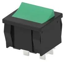 ROCKER SW, DPST, 10A, 125VAC, PANEL 1634200-9