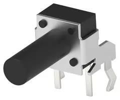TACTILE SW, SPST, 0.05A, 24VDC, 260GF 2-1825027-4