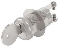 KEY OPERATED SW, SPST/120VAC/2POS, SCREW 2SWK132AL101