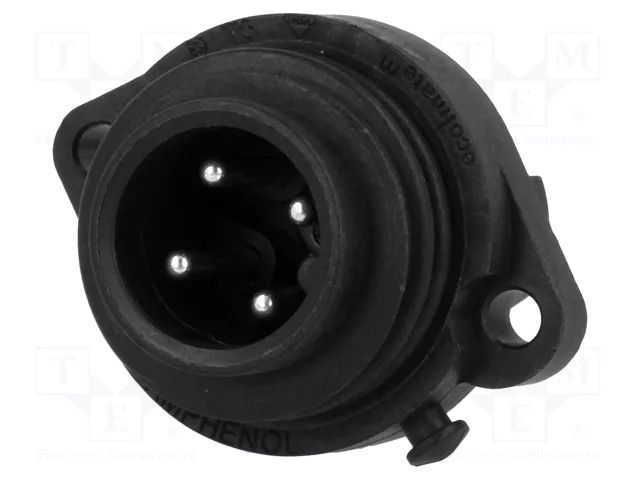 Connector: circular; socket; PIN: 4; male; screw terminal; 3+PE; 16A AMPHENOL C16-1-3110-000