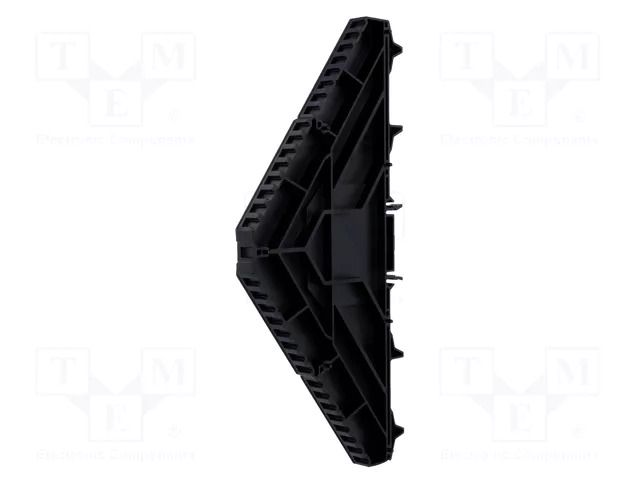 Marker holder; black; TS35 x 7.5 WEIDMÜLLER BZTPRV16SW35X7.5