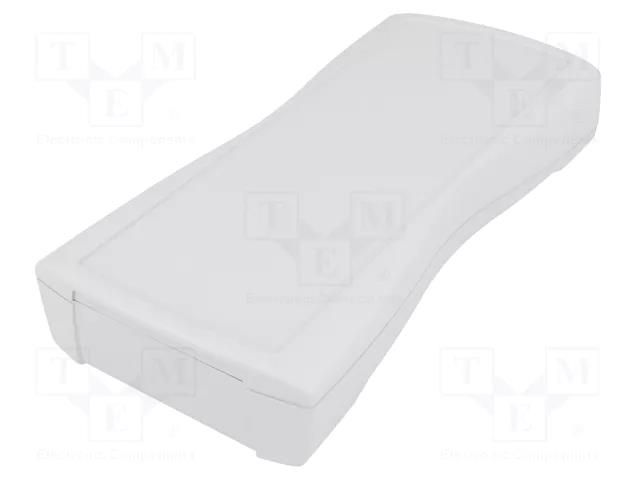 Enclosure: for remote controller; BOS-Streamline; IP40; X: 98mm BOPLA BS803F-7035
