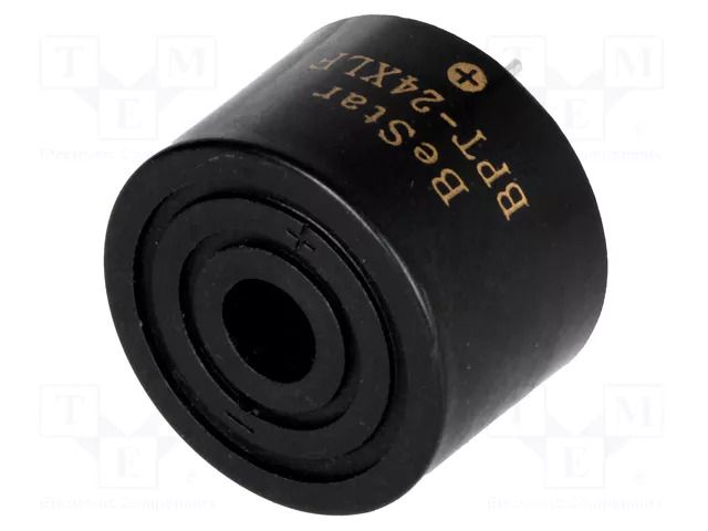 Sound transducer: piezo signaller; THT; freson: 3.7kHz; 8mA BESTAR BPT-24X