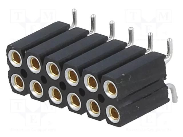 Connector: pin strips; socket; female; PIN: 12; BL 16 SMD; 3A; 150V FISCHER ELEKTRONIK BL16SMD06712